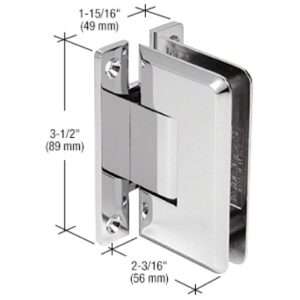 DH Wall Mount H Back Plate Standard Hinge