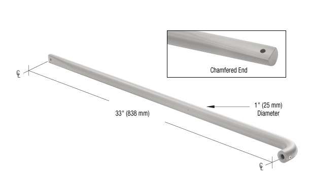 DH-Aluminum-Clear-Anodized-Solid-Push-Bar-for-33-inch-Double-Acting-Door